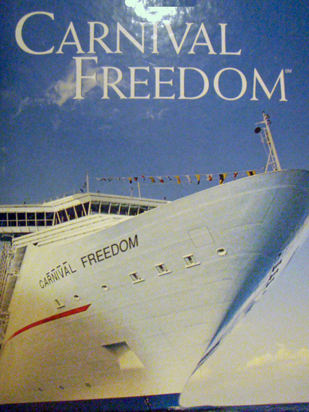 Carnival Freedom cruise ship
