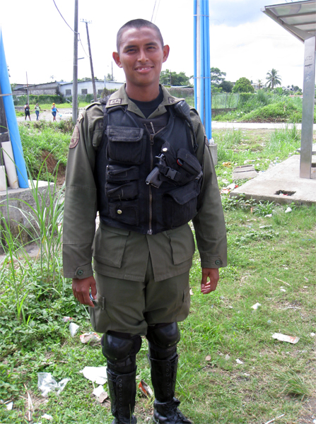 A friendly Policeman