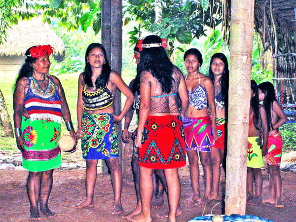 The native dancers