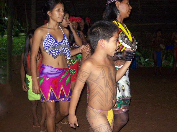 The native dancers