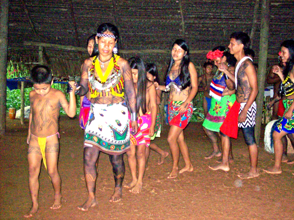 The native dancers