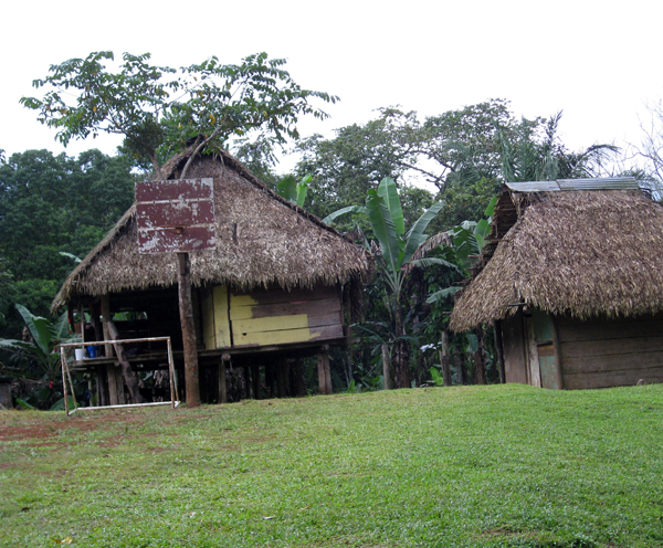 village hut