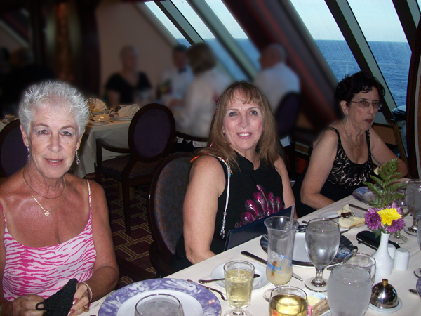 Karen Duquette and line dance friends