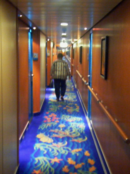 stateroom hallway