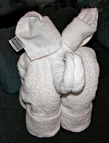 Towel Animal butt