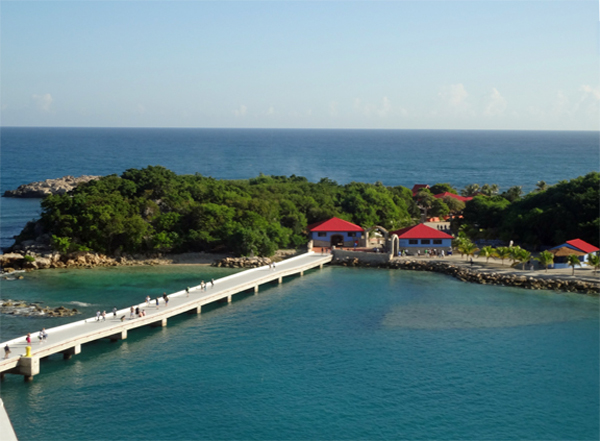 First views of Labadee