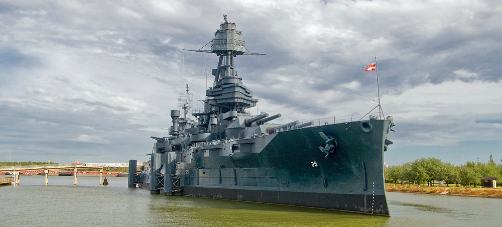 The museum ship at San Jacinto Battleground State Historic Park