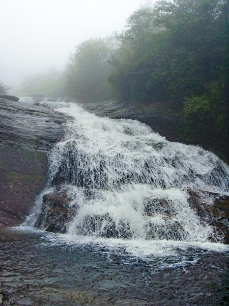 Graveyard Fields waterfall