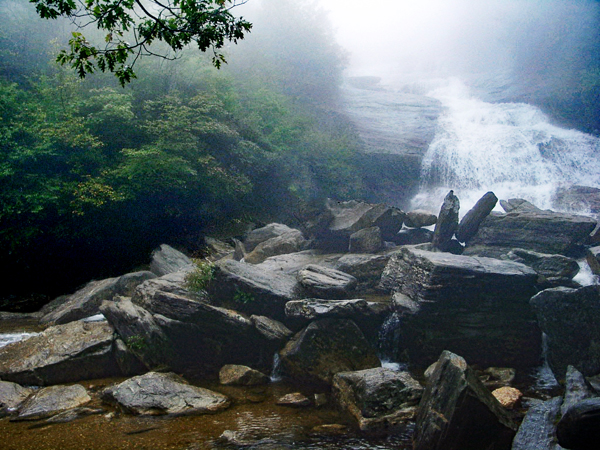 Graveyard Fields waterfall