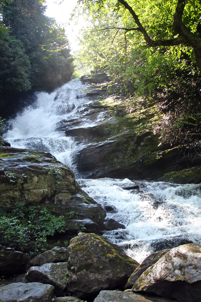 Graveyard Fields waterfall