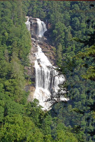 The upper Whitewater Falls