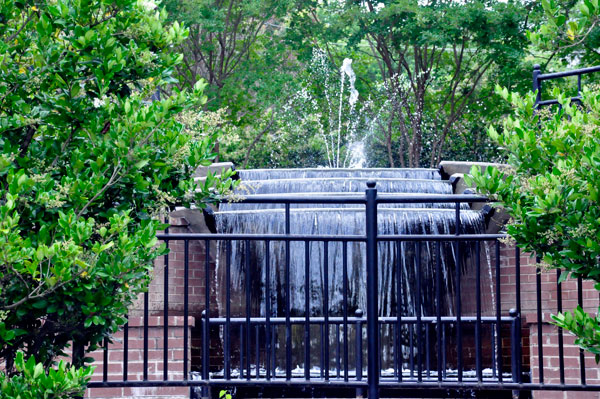 tiered water fountai