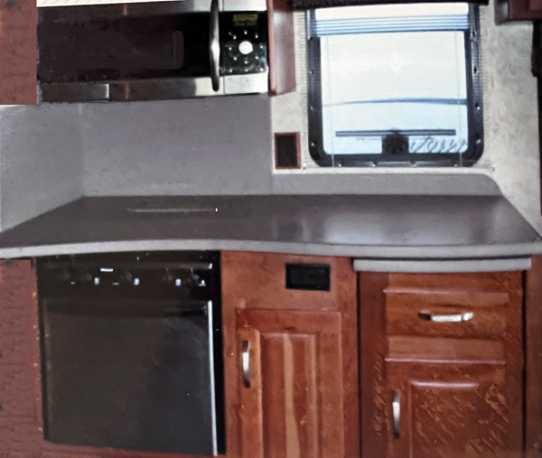 Kitchen in RV