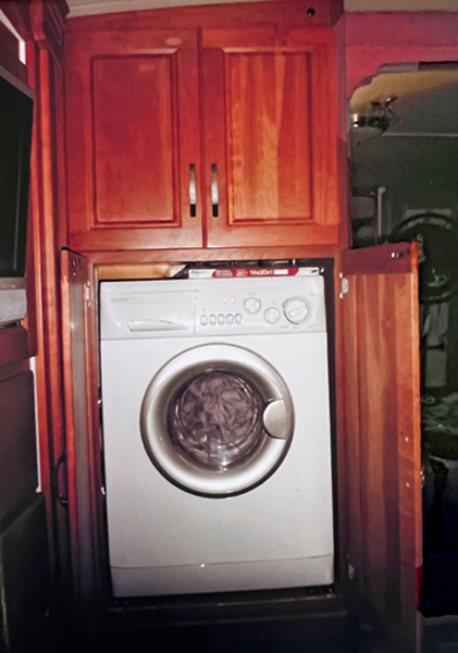 washer dryer part part of the closet