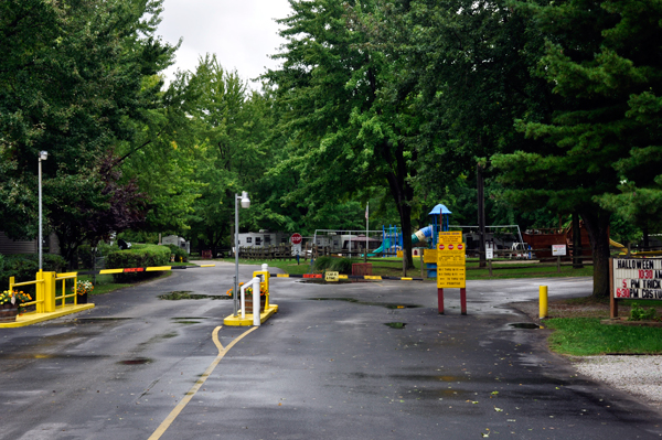 Pleasand View Recreation  entry gate