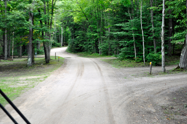 dirt road Newberry KOA