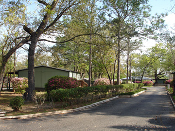 entrance to Styx River Resort