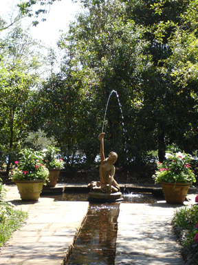 a water fountain