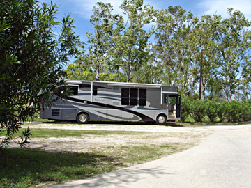 the temporary home of the two RV Gypsies