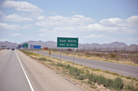 sign = Van Horn
