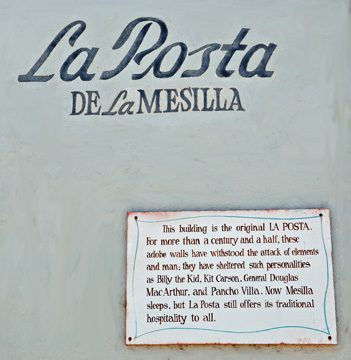 la Posta sign