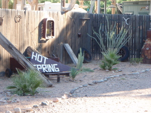 Hot Springs yard