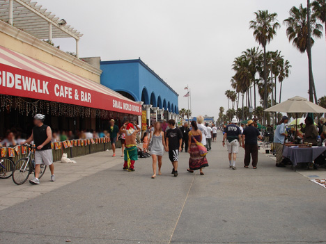 people on Venice Beach