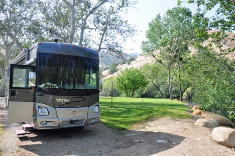 the new yard of the two RV Gypsies