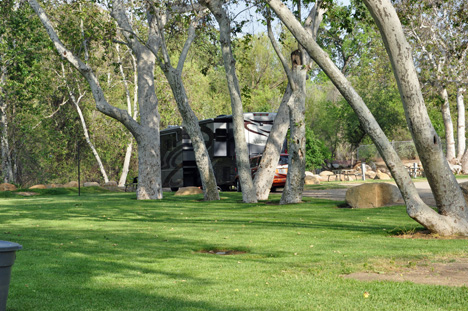 the new yard of the two RV Gypsies