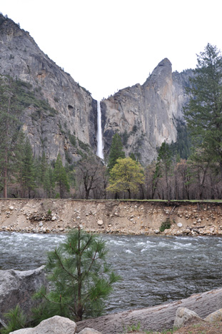 cool shots of a waterfall and river