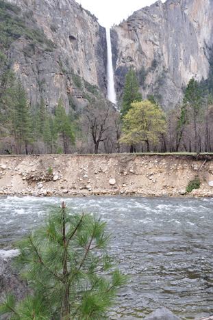 cool shots of a waterfall and river