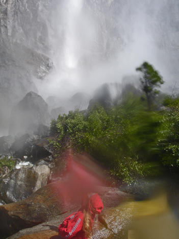 the mist at Bridalveil  Fall