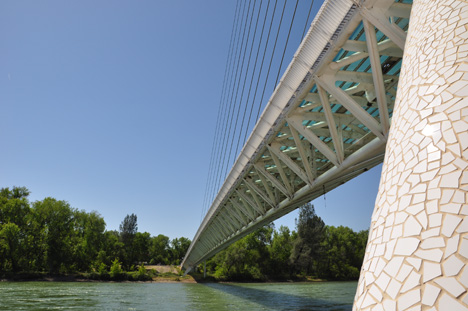 the Sundial Bridge