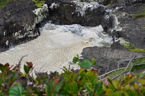 looking straight down, at Devils Churn