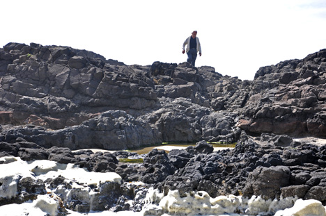 Lee on the cliffs