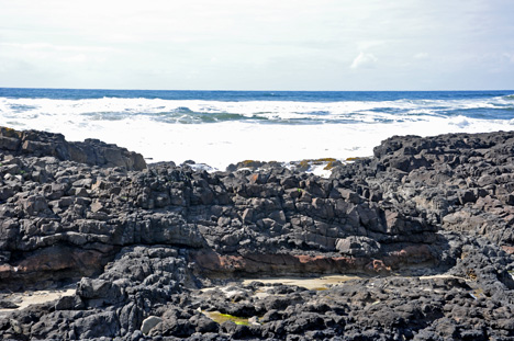 waves crashing