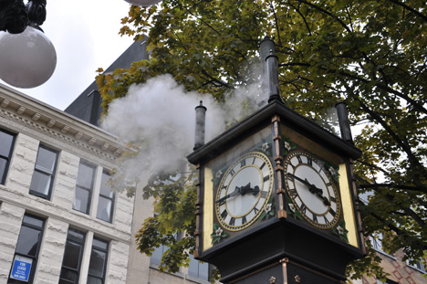 steam clock