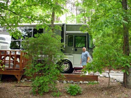 The new yard of the two RV Gypsies