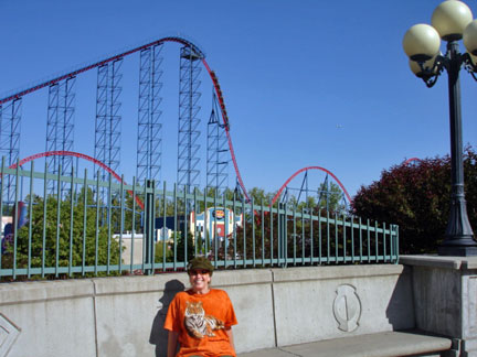 Karen outside Superman