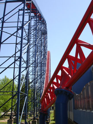 six flags new england park map. six flags new england superman