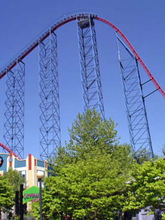 six flags new england superman. Superman: