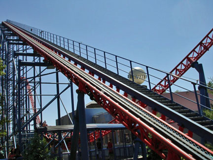 Superman roller coaster