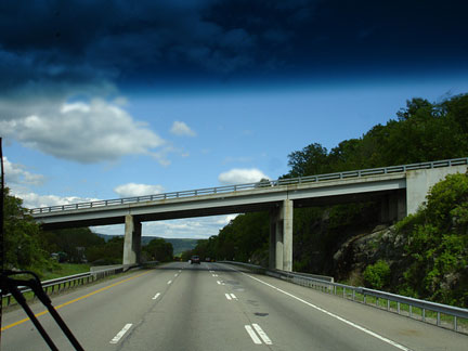 slanted bridge