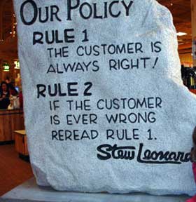 Stew Leonard sign