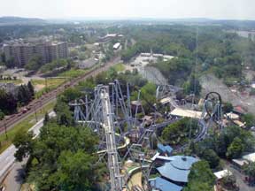 kissing tower view