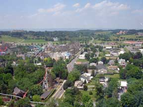 View from the Kissing Tower