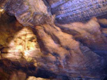 inside the caverns