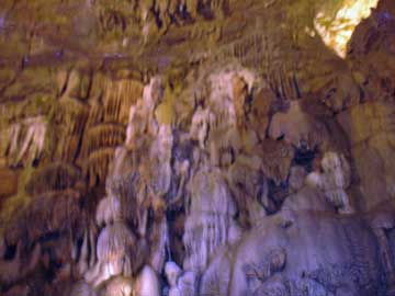 inside the caverns