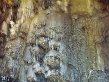 inside the caverns