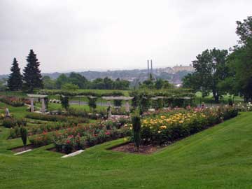 first view upon entering Hershey Gardens